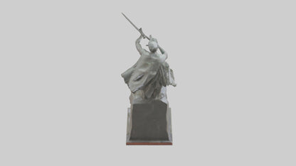 Fighter of Liberty Sculpture model 3D model
