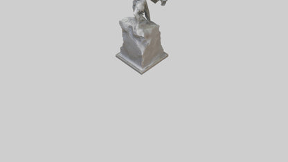Fighter of Liberty Sculpture model 3D model