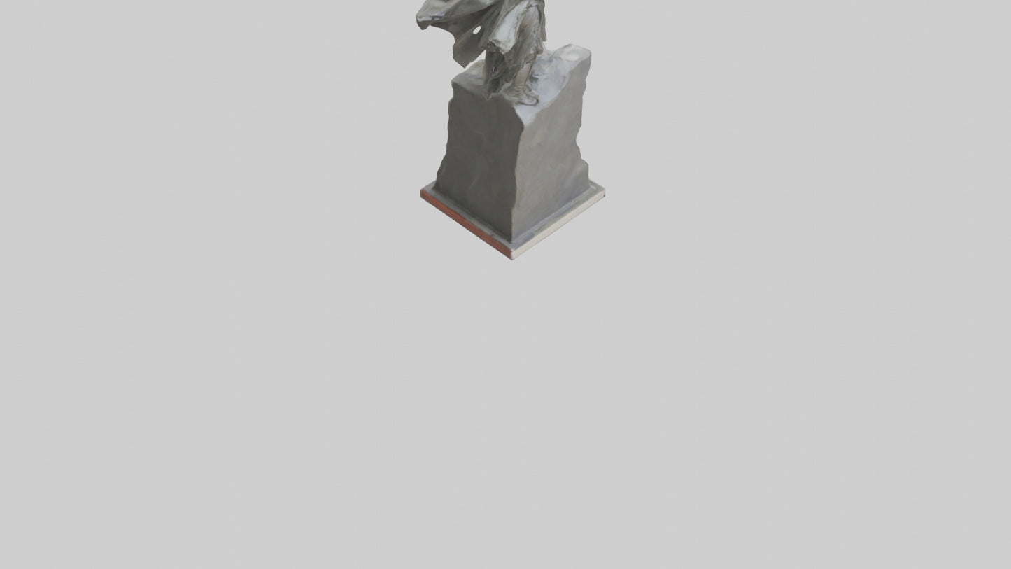 Fighter of Liberty Sculpture model 3D model