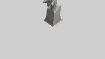 Fighter of Liberty Sculpture model 3D model