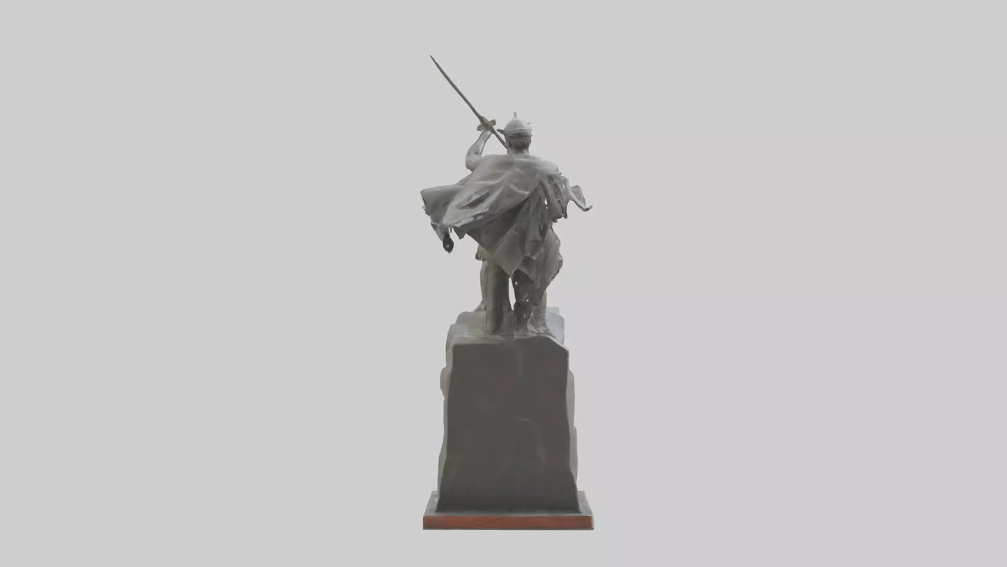 Fighter of Liberty Sculpture model 3D model