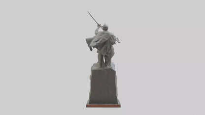 Fighter of Liberty Sculpture model 3D model
