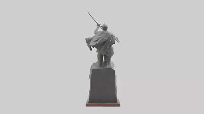 Fighter of Liberty Sculpture model 3D model