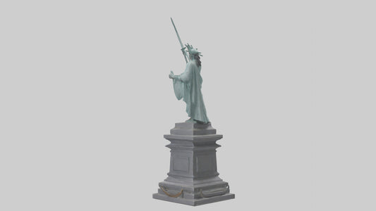 Final Stand for Liberty statue model 3D model