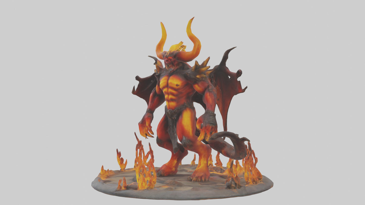 Fire Demon King model 3D model