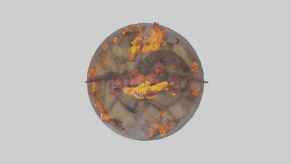 Fire Demon King model 3D model