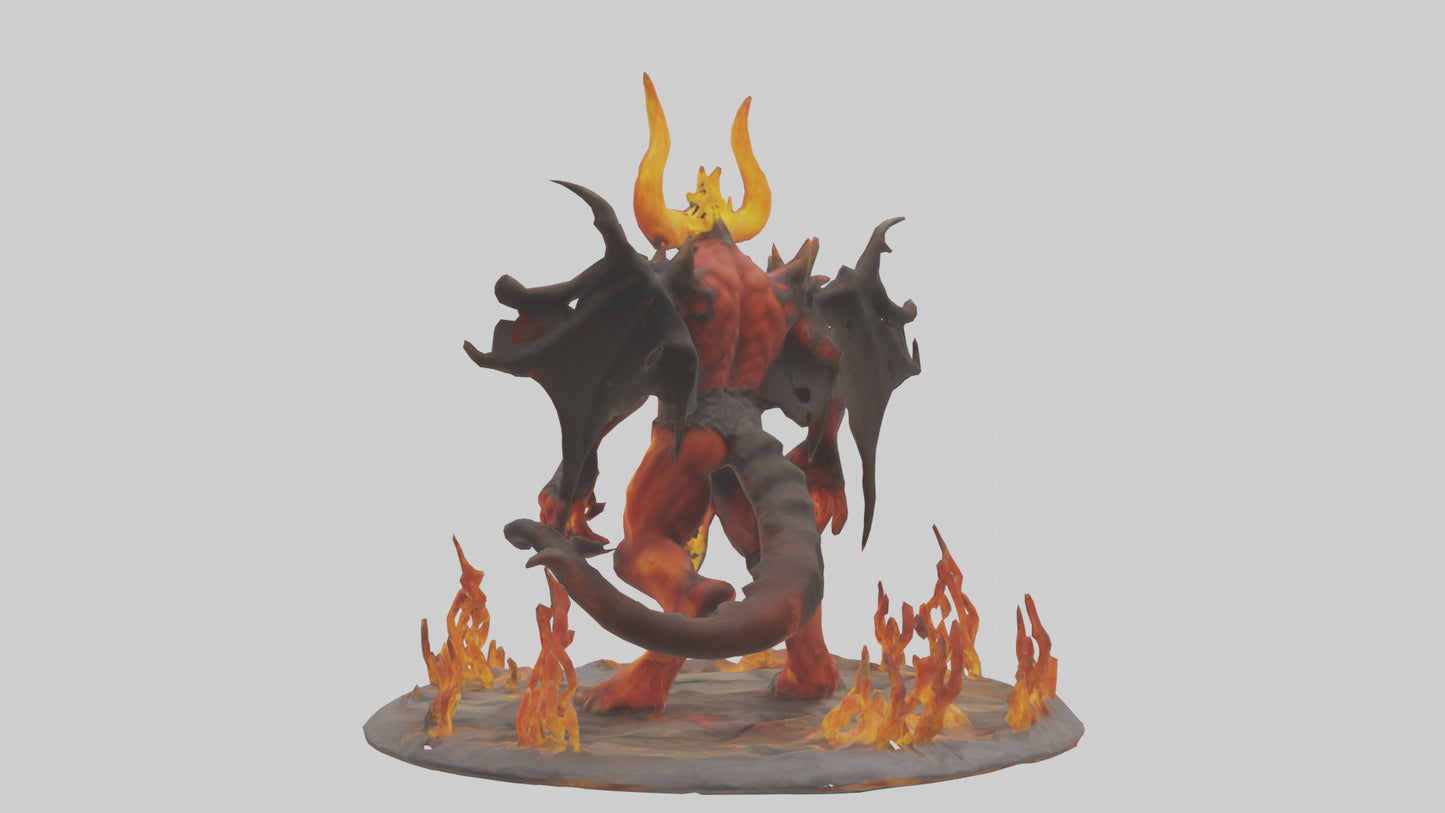Fire Demon King model 3D model