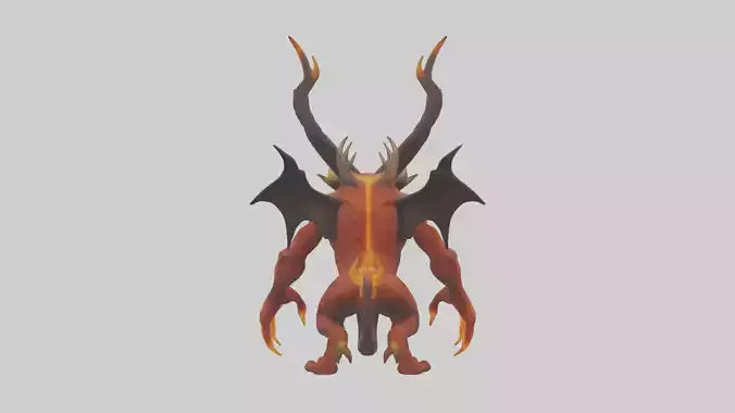 Fire Demon model 3D model