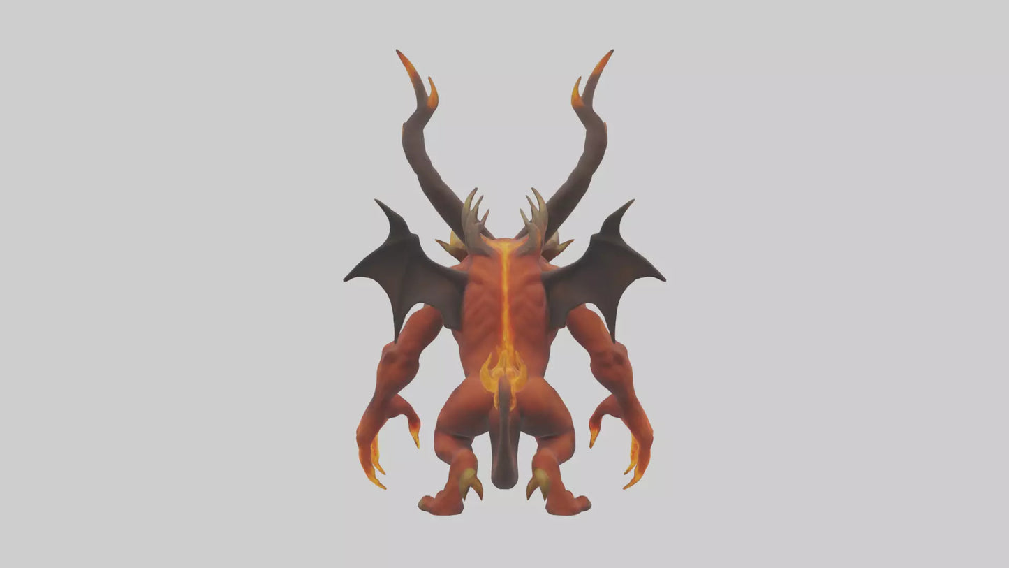 Fire Demon model 3D model