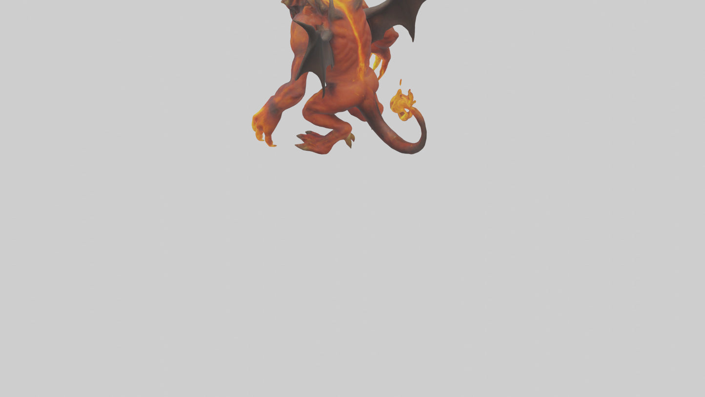 Fire Demon model 3D model