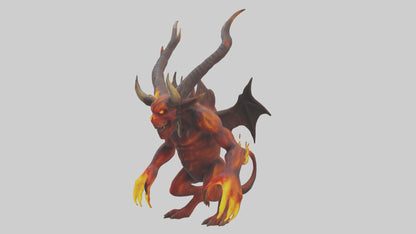 Fire Demon model 3D model