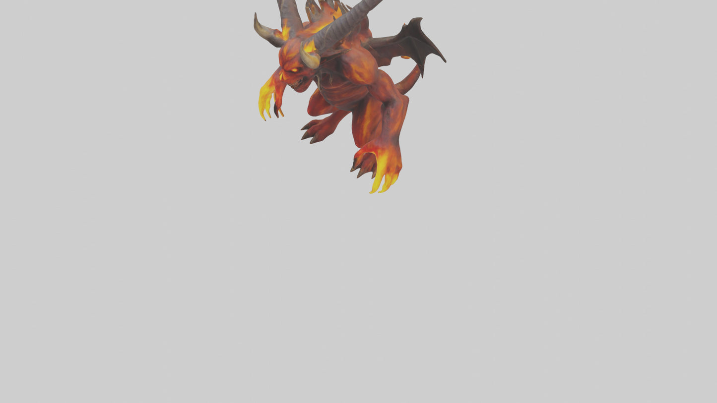 Fire Demon model 3D model