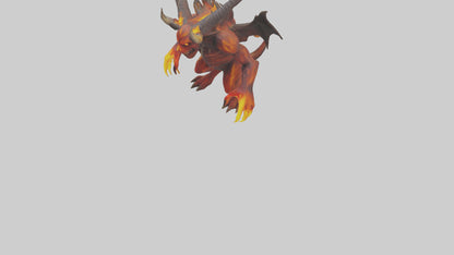 Fire Demon model 3D model