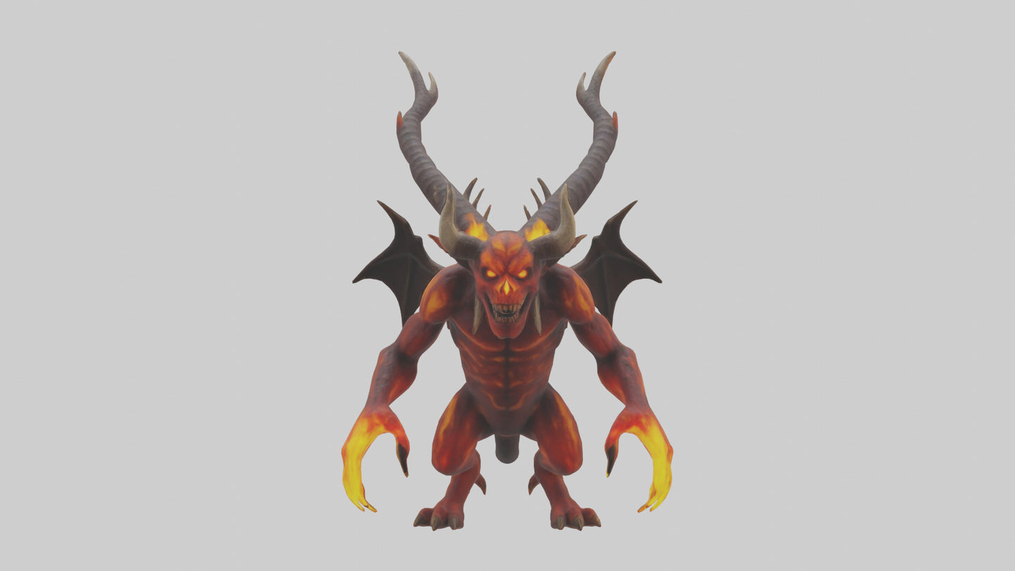 Fire Demon model 3D model