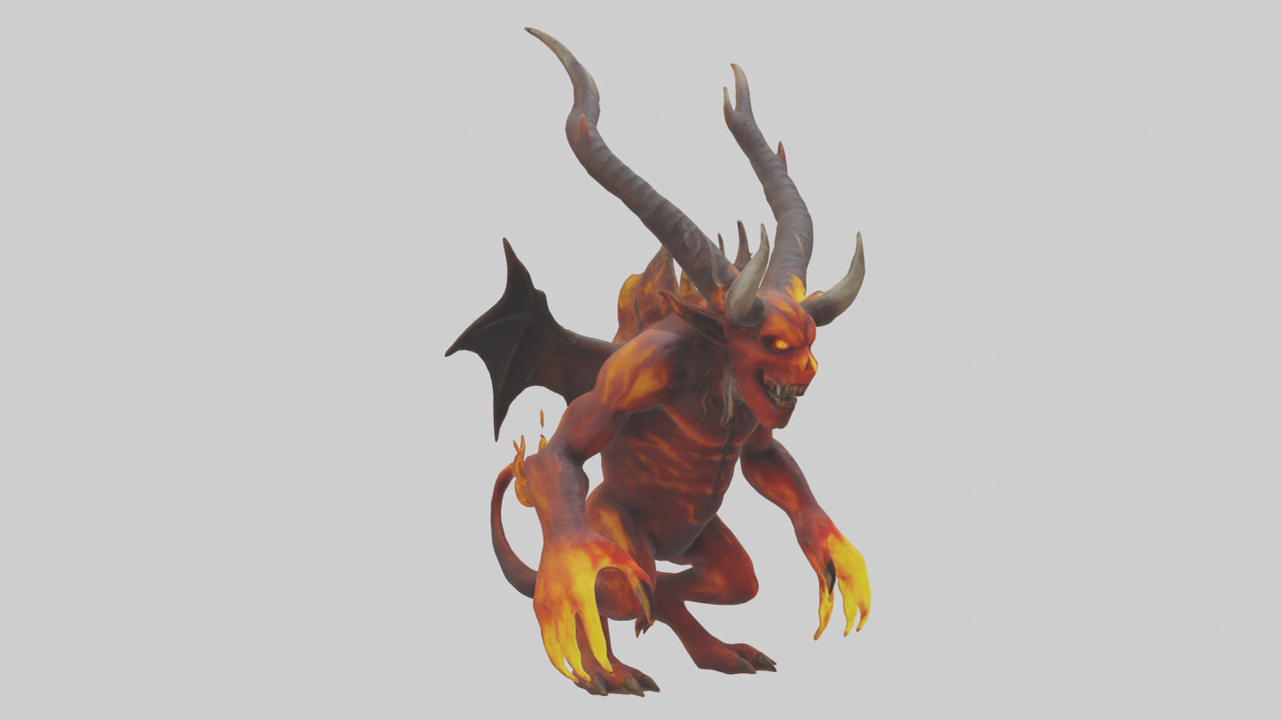 Fire Demon model 3D model