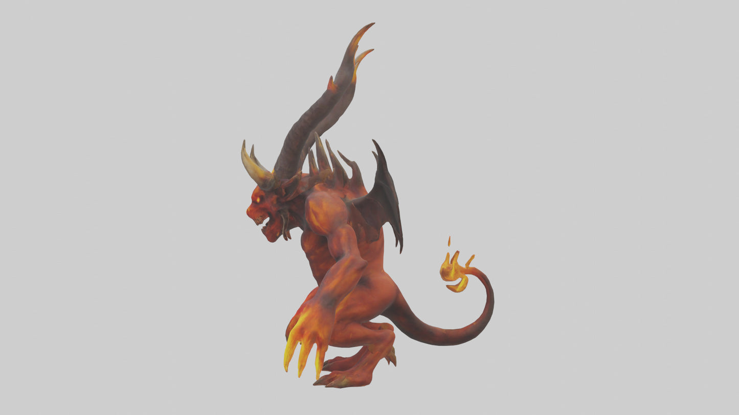 Fire Demon model 3D model