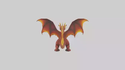 Fire Dragon model 3D model