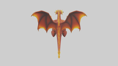 Fire Dragon model 3D model