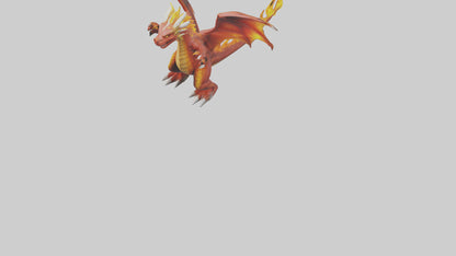 Fire Dragon model 3D model