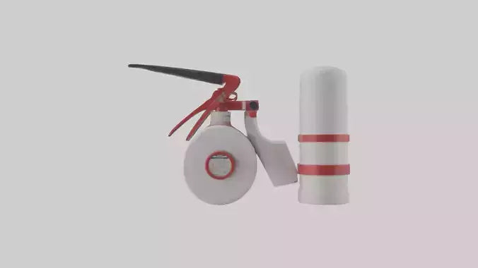 Fire extinguisher model 3D model