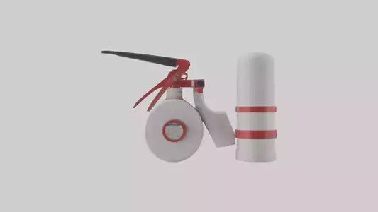Fire extinguisher model 3D model