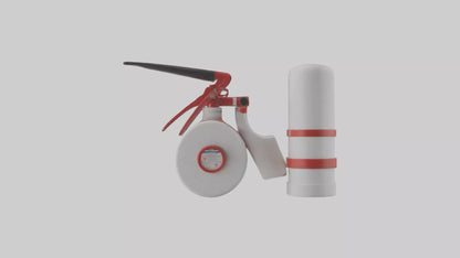 Fire extinguisher model 3D model