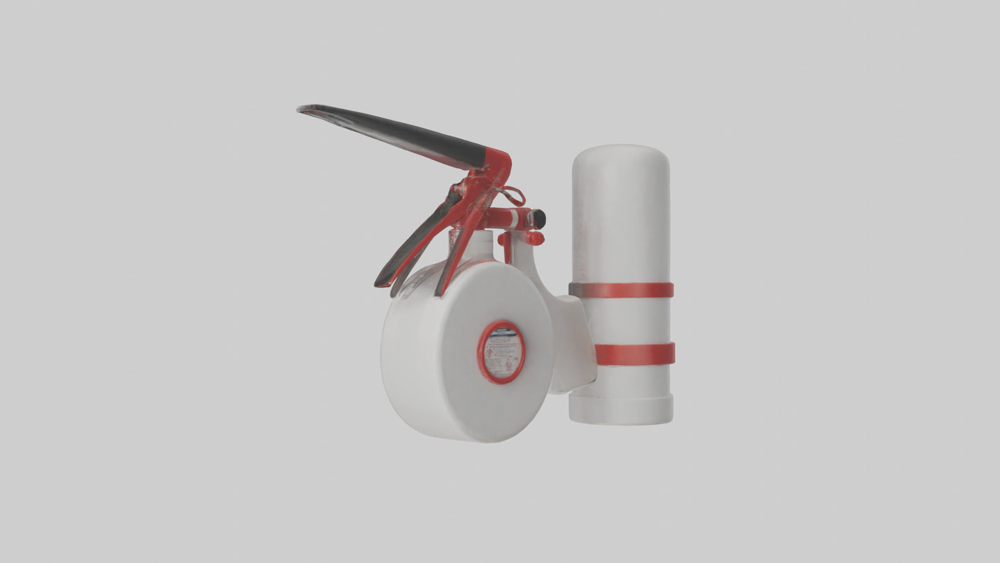 Fire extinguisher model 3D model