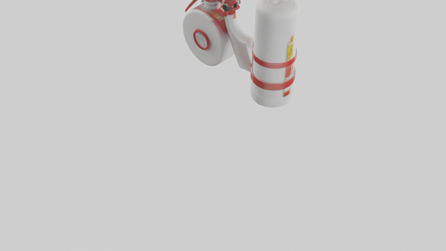 Fire extinguisher model 3D model