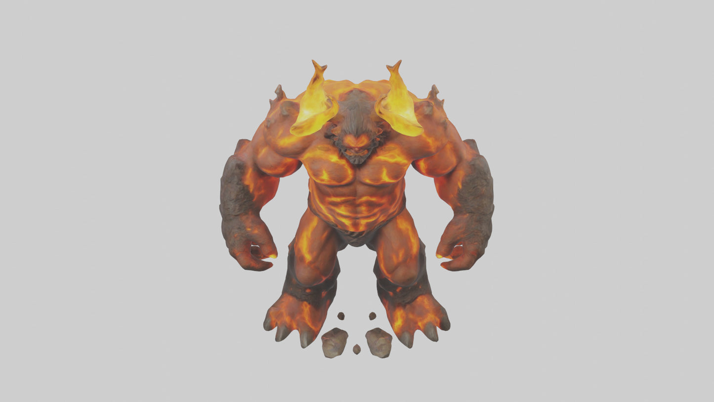 Fire Giant model 3D model