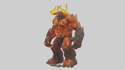 Fire Giant model 3D model