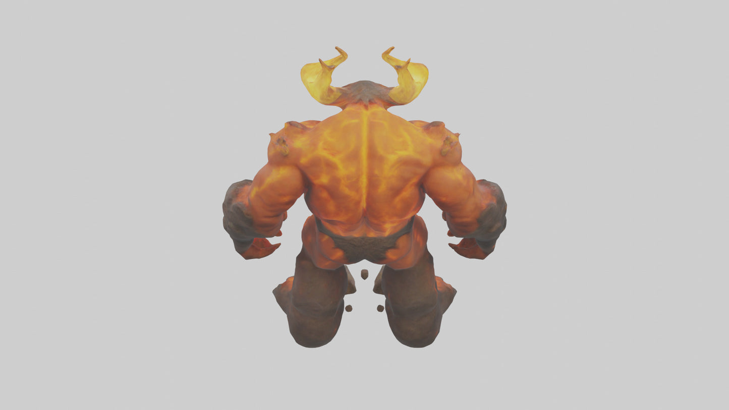 Fire Giant model 3D model