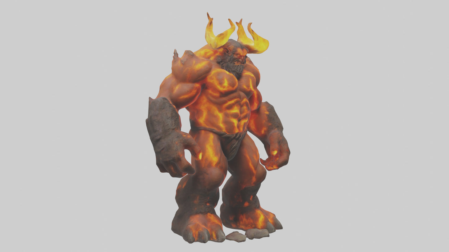 Fire Giant model 3D model