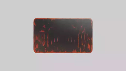 3D model Fire Hazard Area Danger Sign model VR / AR / low-poly