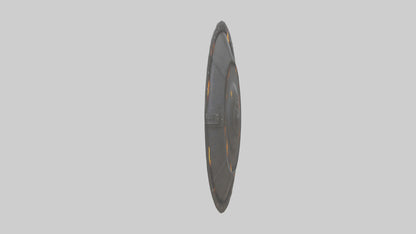 3D model Fire Shield model VR / AR / low-poly