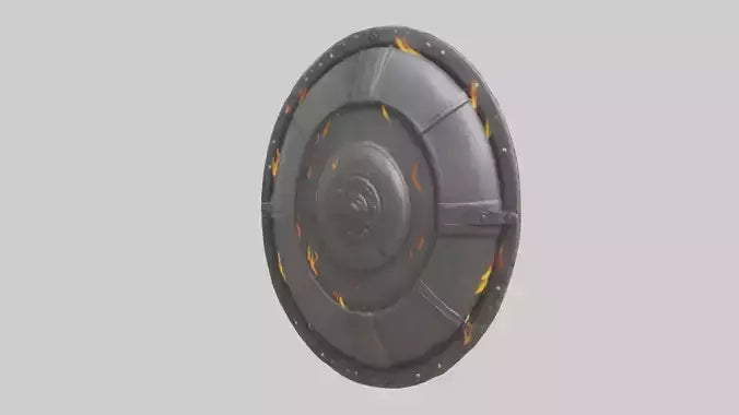 3D model Fire Shield model VR / AR / low-poly