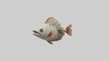 3D model Fish Gills Model VR / AR / low-poly