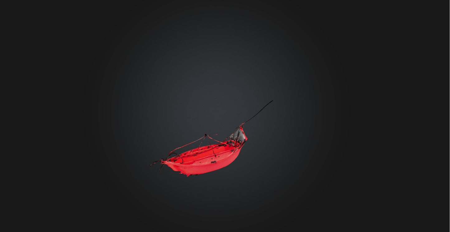 3D model Fishing net VR / AR / low-poly