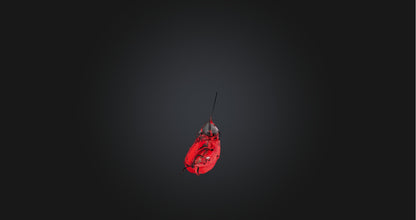 3D model Fishing net VR / AR / low-poly