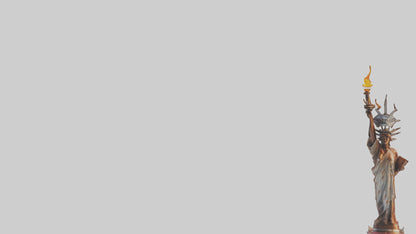 3D model Flame of Liberty statue model VR / AR / low-poly