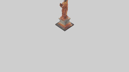 3D model Flame of Liberty statue model VR / AR / low-poly