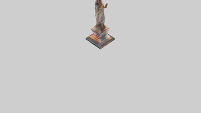 3D model Flame of Liberty statue model VR / AR / low-poly