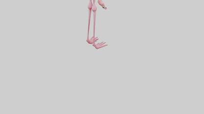Flamingo Legs 3D model
