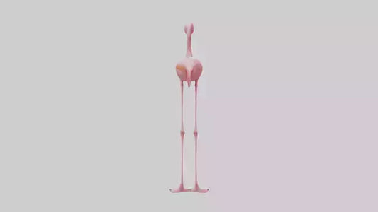 Flamingo Legs Model 3D model