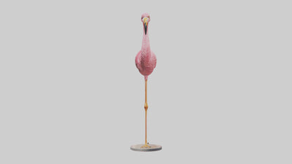 Flamingo statue model 3D model