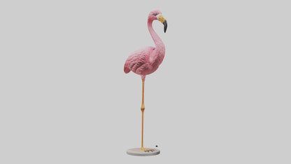 Flamingo statue model 3D model