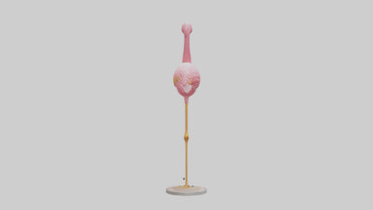 Flamingo statue model 3D model