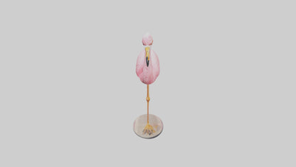 Flamingo statue model 3D model