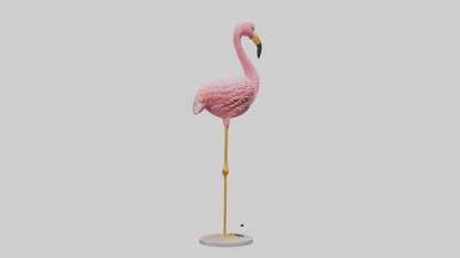 Flamingo statue model 3D model