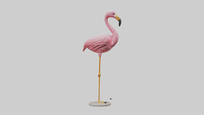 Flamingo statue model 3D model