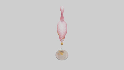 Flamingo statue model 3D model